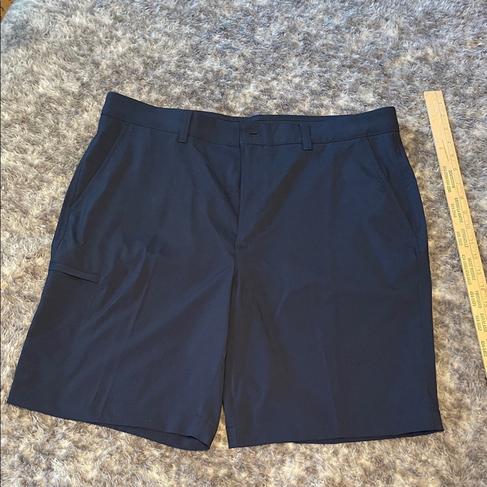 Jack Nicklaus Men's Navy Flat Front Shorts